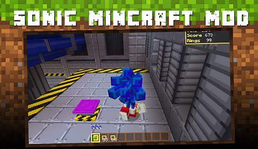 Mod Sonik Skin For Minecraft screenshot 2