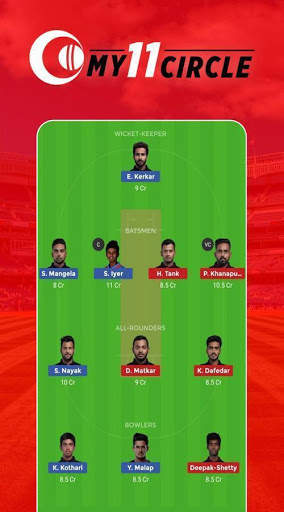 My11 Cricket - My11Circle Team & My11 Team screenshot 4