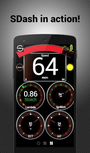 Hondata s300 dash logger-SDash screenshot 1