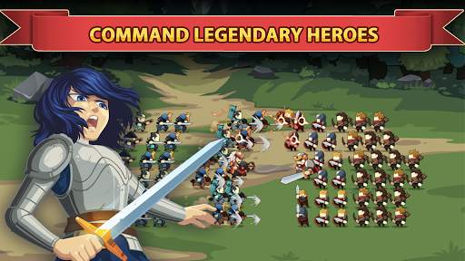 Knights and Glory - Battle screenshot 1