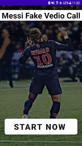 Neymar Fake video call screenshot 1