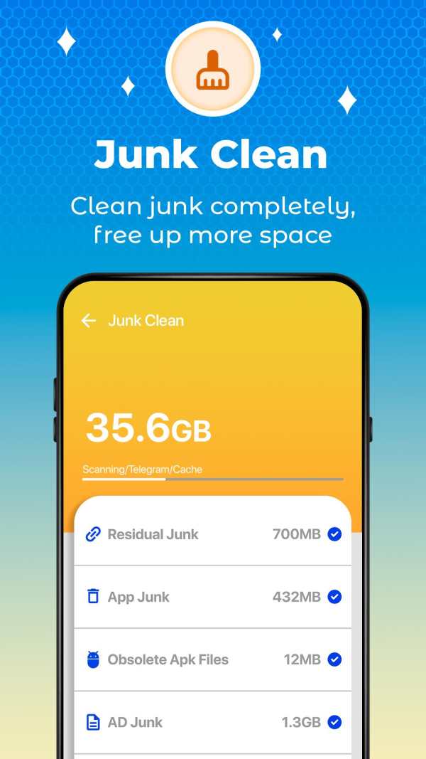 Antivirus & Phone Booster screenshot 1