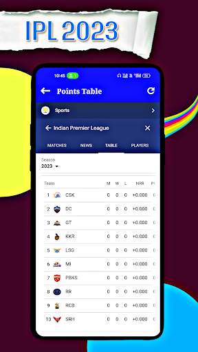 IPL 2023 Schedule & Live Score screenshot 7