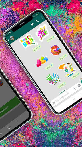 Holi Stickers for Whatsapp screenshot 4