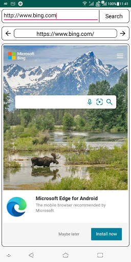 Free Adblock Browser screenshot 1