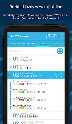 Transportoid  - public transport in Poland screenshot 6