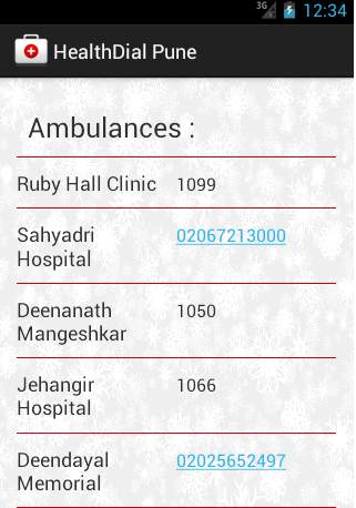 HealthDial Pune screenshot 3