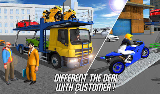 Cargo Airplane: Car Transporter Truck Driving Game screenshot 13