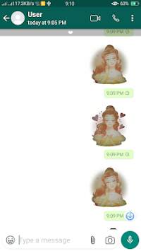 Stickers For Whatsapp | Beauty And The Beast screenshot 2