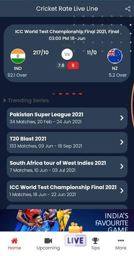 Cricket Rate - Live Line screenshot 2