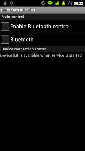 Bluetooth Auto Off 1 تصوير الشاشة