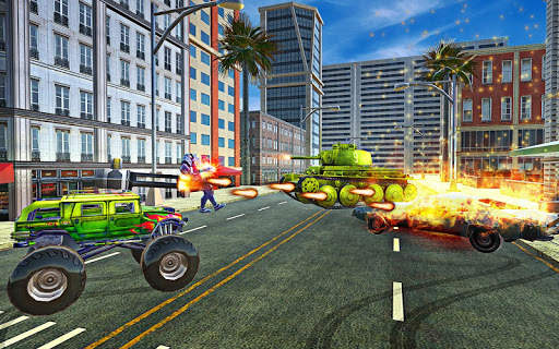 Robot Transform Army Tank War screenshot 6