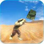 Angry Monster Hero vs Army Helicopter Tanks Battle 1.0