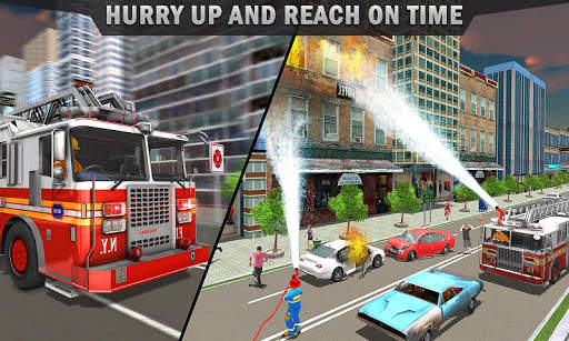 Firefighter Truck Simulator: Rescue Games screenshot 5