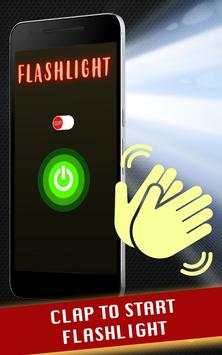 Flashlight on Clap   Sound screenshot 1