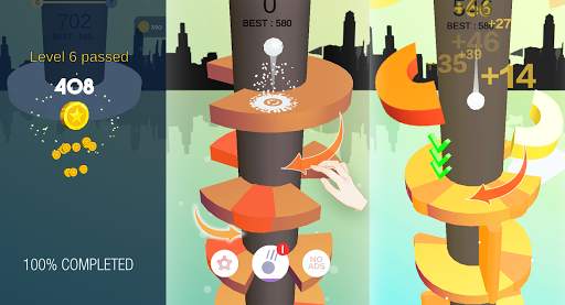 Helix Jump-Jumping Crush Ball Games screenshot 8