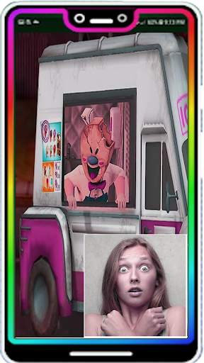 Video Call & Chat For Ice Scream : Simulator screenshot 2