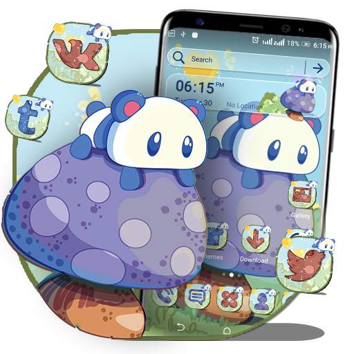 Baby Panda Launcher Theme 1.0