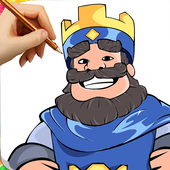 How To Draw Clash eRoyalë Character Step by Step icon