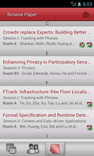PerCom App 2012 screenshot 5