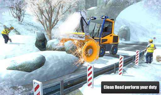 Snow Cutter Excavator Simulator 2020 screenshot 4
