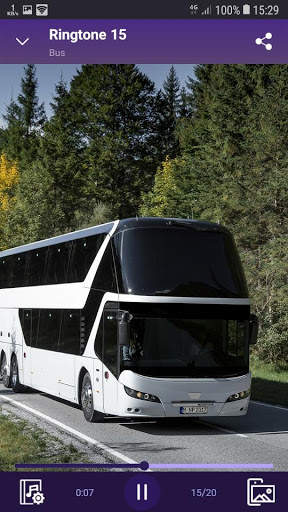 Bus sounds for RINGTONES and WALLPAPERS screenshot 4