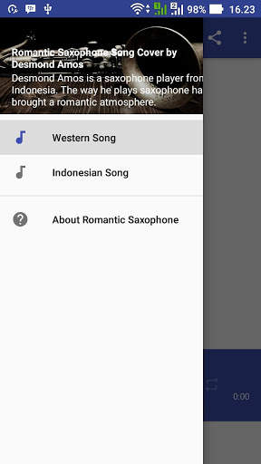 Romantic Saxophone Song Cover by Desmond Amos screenshot 1