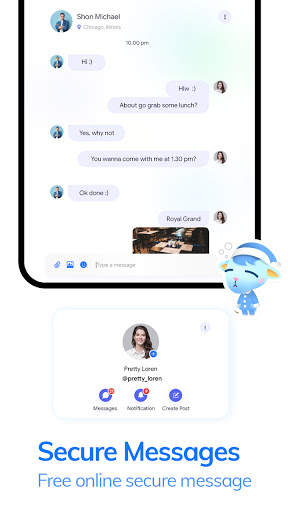 New Messenger 2021 - Free Video Calls & Group Chat screenshot 6