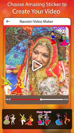 Navratri Video Maker Music : Photo Video Maker screenshot 3