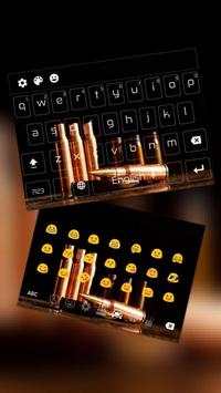 Gun Bullet Keyboard Themes screenshot 1