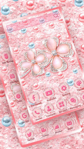 Glitter Flower Themes Live Wallpapers screenshot 2