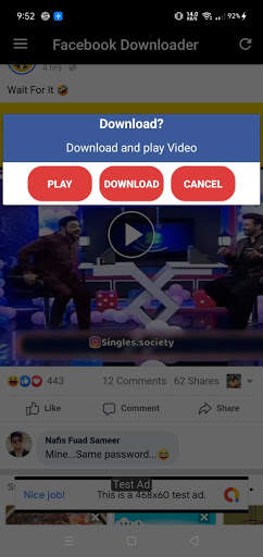 fbdownloader screenshot 1