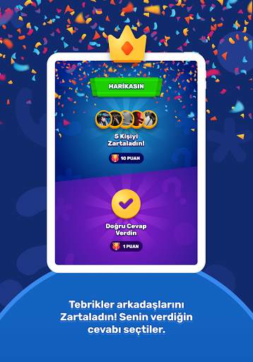Zarta Arkadaş Bilgi Yarışması screenshot 11