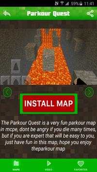 Maps for Minecraft PE Parkour screenshot 6