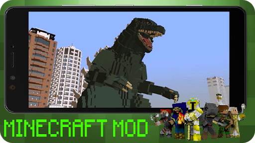 Mod Godzilla Minecraft PE screenshot 2