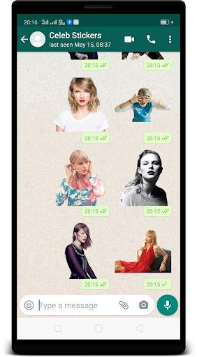 Taylor Swift WAStickerApps : Stickers 4 Whatsapp screenshot 5