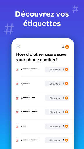 Caller ID: Tags  screenshot 2