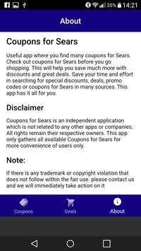 Coupons for Sears screenshot 4