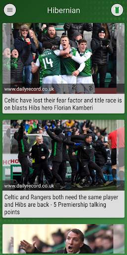 SFN - Unofficial Hibernian Football News screenshot 3