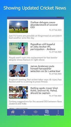 Cric Live - Live Cricket Score & News screenshot 8