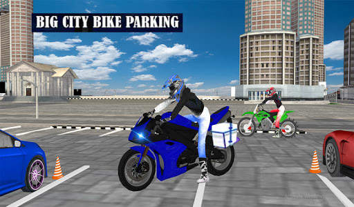 Super Bike Parking-Motorcycle Racing Games 2018 screenshot 9