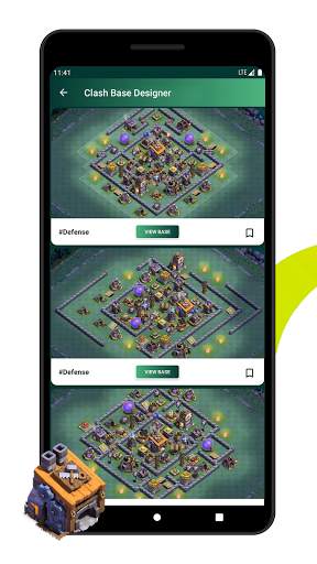Clash Base Designer, Easy copy screenshot 6