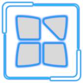 Next Launcher Theme Neon Blue 1.2.0