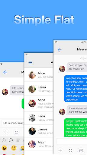 Simple Flat Keyboard Theme screenshot 1
