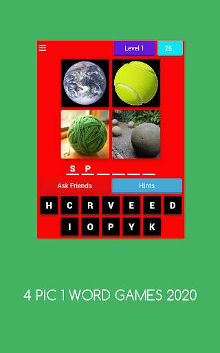4 Pics 1 Word Games 2020 screenshot 14