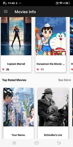 Box office info screenshot 1