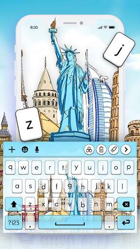 Famous Place Keyboard screenshot 3