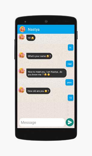 Nastya Video Call - Chat Simulator screenshot 3