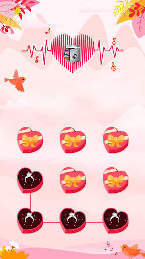 AppLock Theme Heartbeat screenshot 1