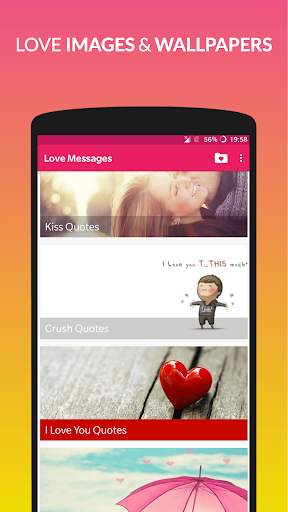 Love Messages Romantic SMS screenshot 3